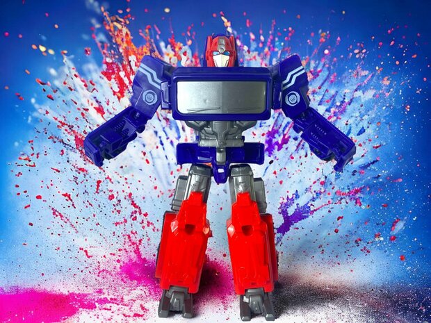 Jouets de transformation Optimus Prime - D&eacute;formation - 2 en 1 - voiture et robot