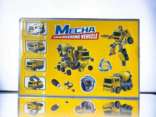 Speelgoed DIY Deformation robot en vrachtwagenMecha Engineering Optimus Prime 2 in 1