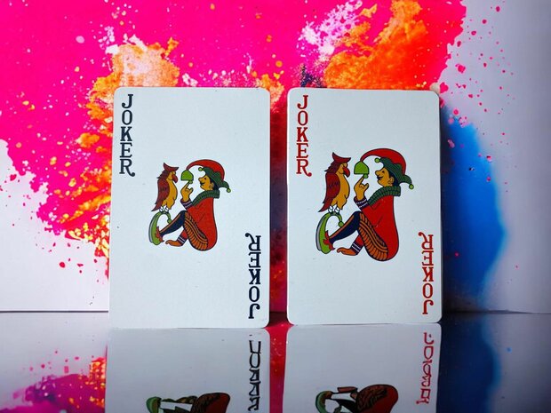 Speelkaart - 100% plastic - HQ kwaliteit - waterdicht  - Domino print