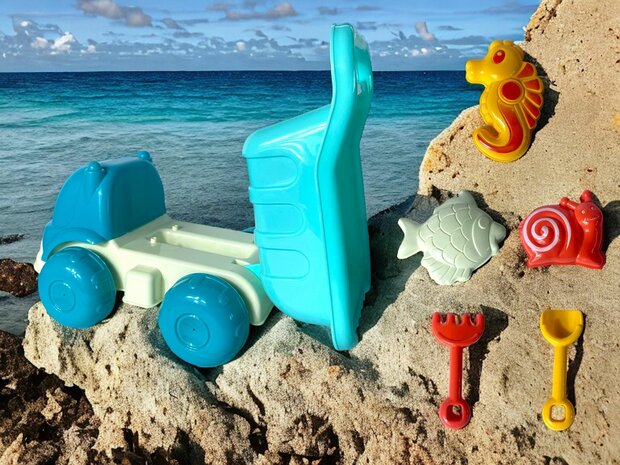 Sandkastenspielzeug-Muldenkipper mit Einzelanh&auml;nger 26 cm