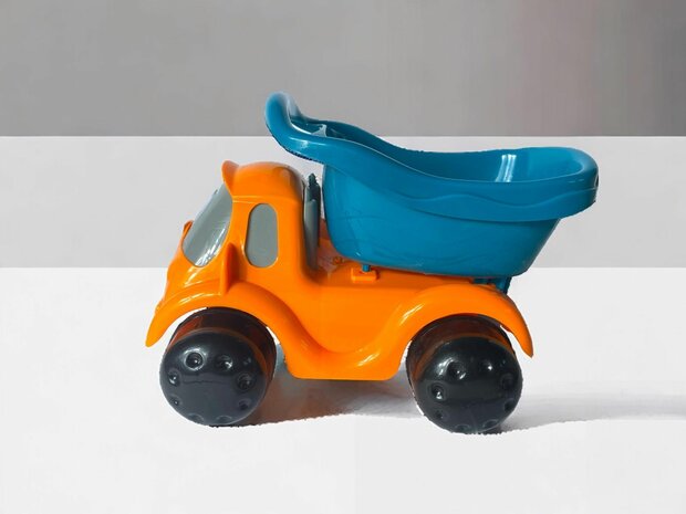 Jeu de sable de plage - Voiture &agrave; benne basculante 23 cm - Voiture de plage 6 pi&egrave;ces