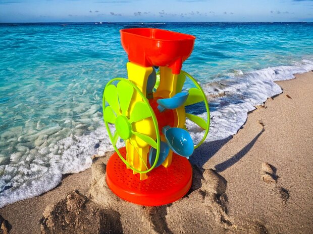 Jouets de jeu de sable de plage, seau de sablier, jeu de r&ocirc;le pour enfants, 9 pi&egrave;ces