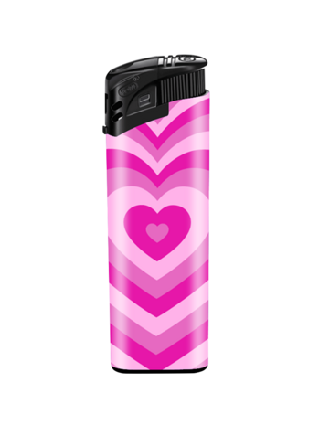 LIGHTERS HEARTS CLICK 50 PIECES