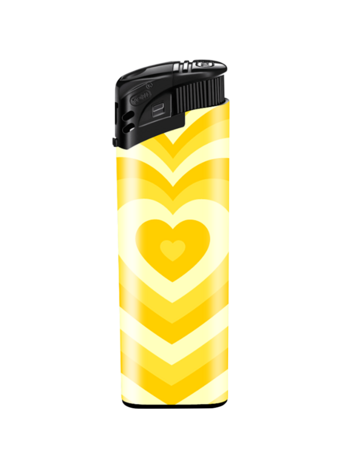 LIGHTERS HEARTS CLICK 50 PIECES