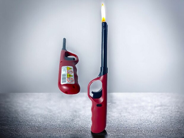 BBQ Lighter - Candle lighter kitchen lighters - 16 pieces - refillable + 2 gas