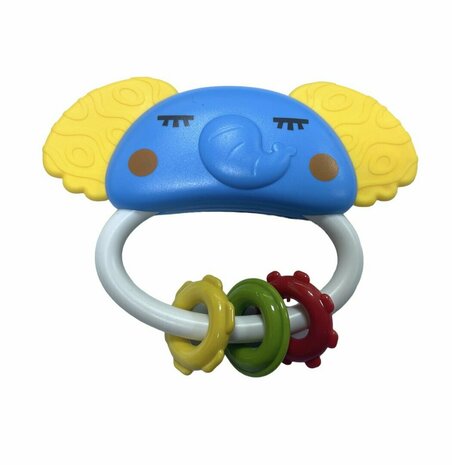 Babyspielzeug Babyrassel-Set &ndash; 4-teilig &ndash; Bei&szlig;ring