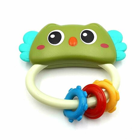 Baby Toys Ensemble hochet b&eacute;b&eacute; - 4 pi&egrave;ces - Anneau de dentition