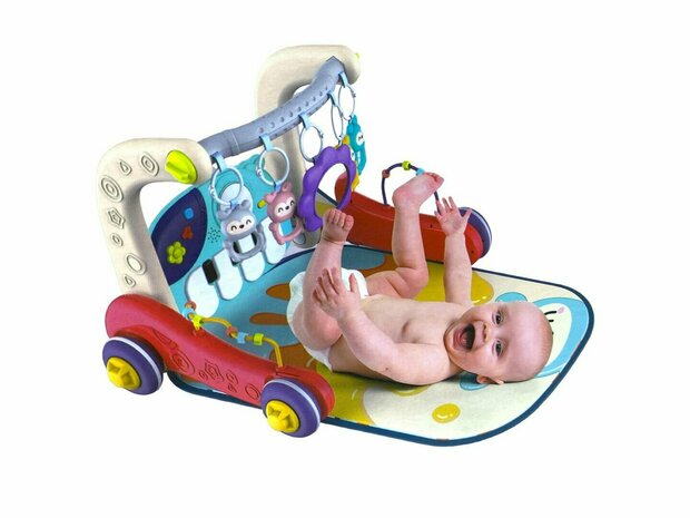 Lauflernwagen + Babymatte + Babygestell - Set 2in1 viva kids