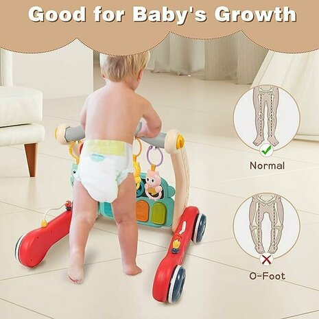 Baby walker + baby mat + baby rek - set 2in1 viva kids