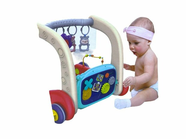 Baby walker + baby mat + baby rack - set 2in1 viva kids