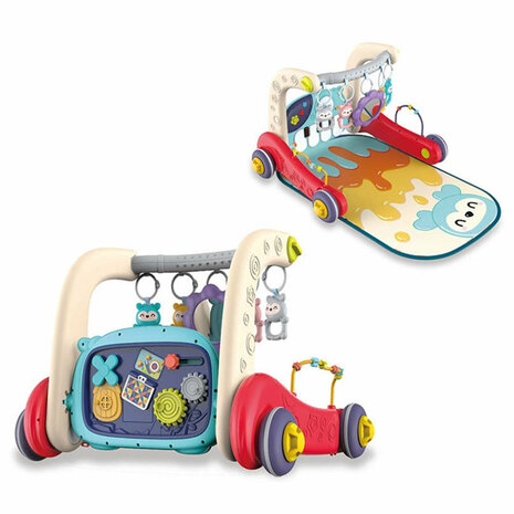 Baby walker + baby mat + baby rek - set 2in1 viva kids