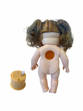 Baby doll - 28 cm - can drink and pee - Talking Doll - incl. accessories