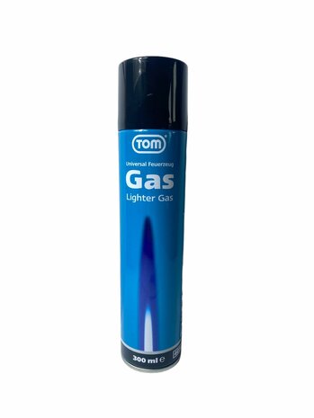 TOM Gas - 300ML - Universal-Gasflasche - Feuerzeuge