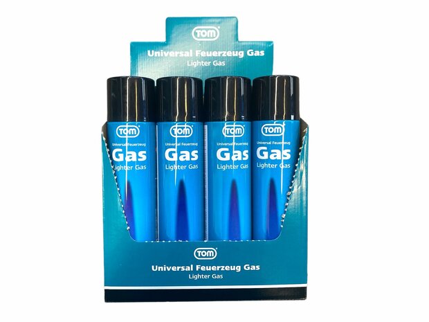 TOM Gas -  300ML - universeel gasfles - aanstekers