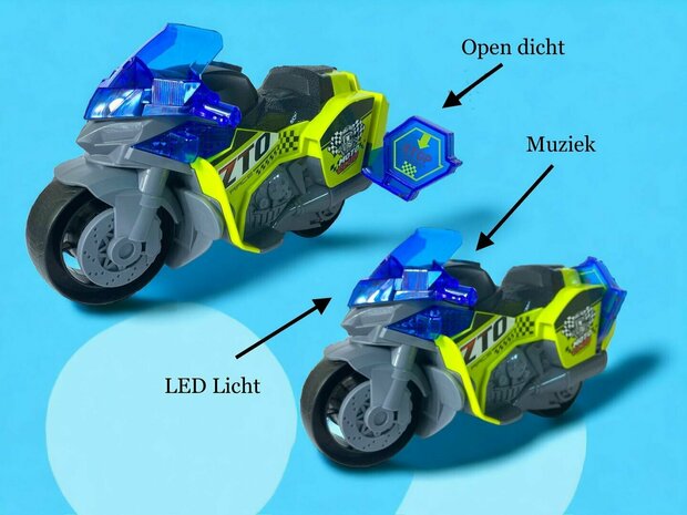 Spielzeugmotor &ndash; Sound-, Licht- und Reibungsmotor &ndash; 1:16