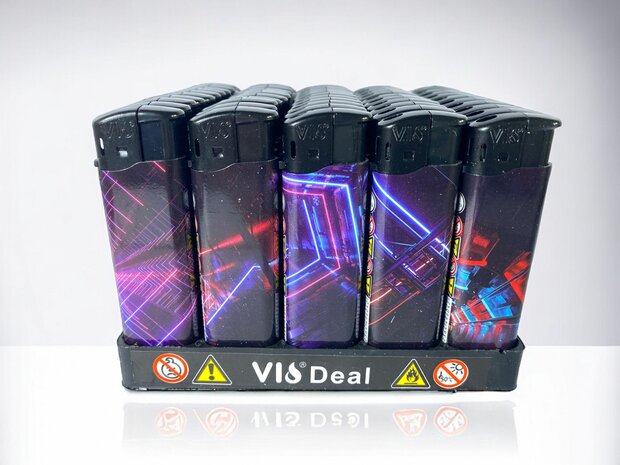 Click lighters 50 in tray refillable - Vis deal lighters In short:
