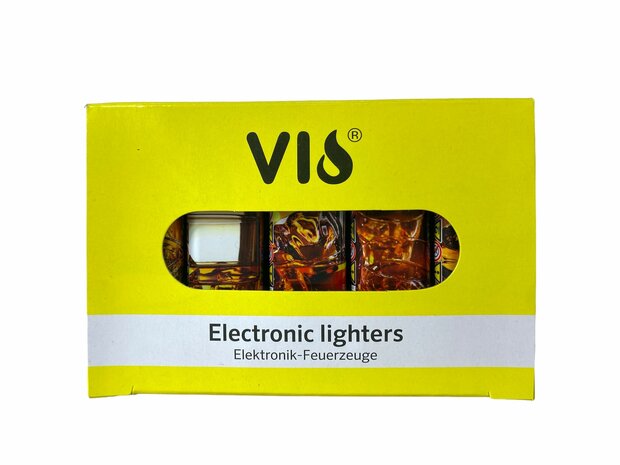 Lighters Click 50 pieces with beach print