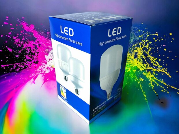 LED verlichting - E27 fitting - 1W vervangt 40W - 6500K daglicht wit Energy A