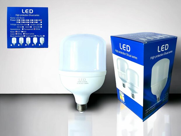 LED verlichting - E27 fitting - 1W vervangt 40W - 6500K daglicht wit Energy A