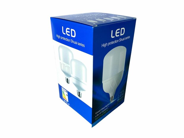 LED verlichting - E27 fitting - 1W vervangt 60W - 6500K daglicht wit Energy A