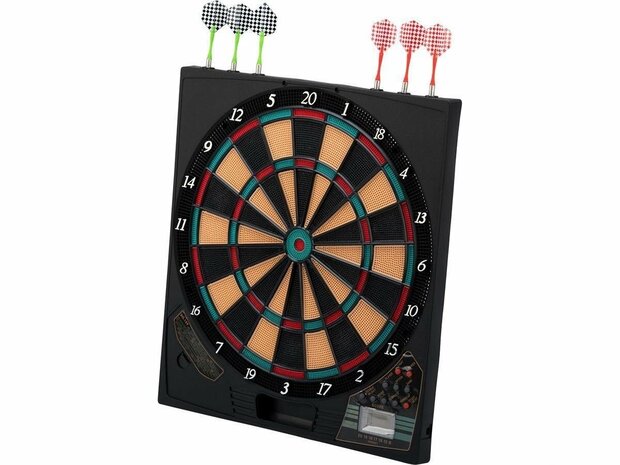 Electronic dartboard - incl. 6 arrows - 21 games - 45 cm