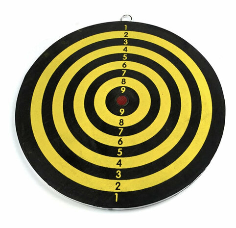 DARTBORD - INCL. 6 DARTS - &Oslash; 36.5 CM