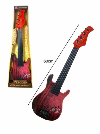 Spielzeuggitarre - YeSound Guitar - 60CM Dunkelbraun