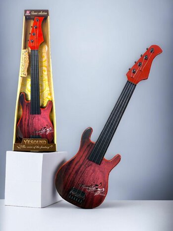 Spielzeuggitarre - YeSound Guitar - 60CM Dunkelbraun