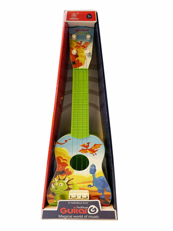 Dinosaur guitar - with 4 strings - Toy Guitar G - 54CM