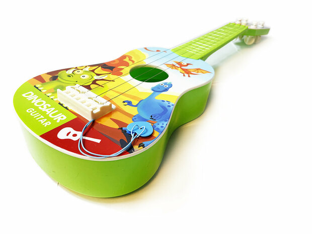 Dinosaur guitar - with 4 strings - Toy Guitar G - 54CM