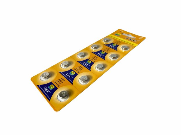 AG 3 / 392A Knoopcel batterijen&nbsp;Alkaline AG 3, LR41, 392, 192