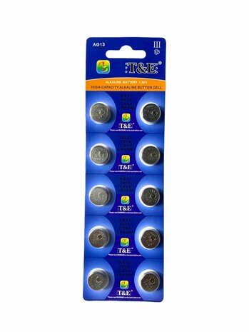 AG 13 / 357A Knoopcel batterijen&nbsp;Alkaline AG13, LR44, LR1154, V357, V13GA, SR1154W