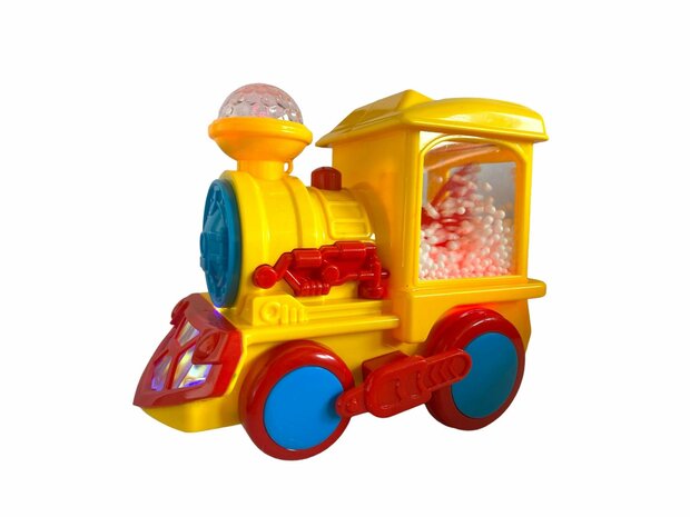 Speelgoed Train Series locomotief - trein met disco lichtjes, geluid en rijdt G