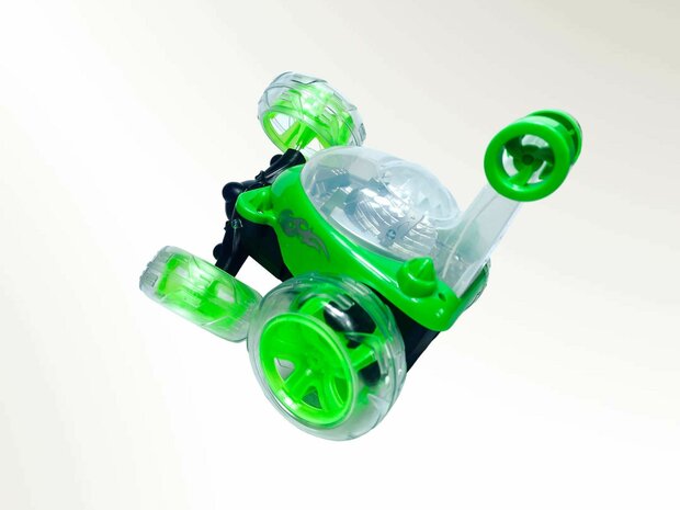Rc Stunt car - Acrobatic remote control car with 360&ordm; rotating wheels G