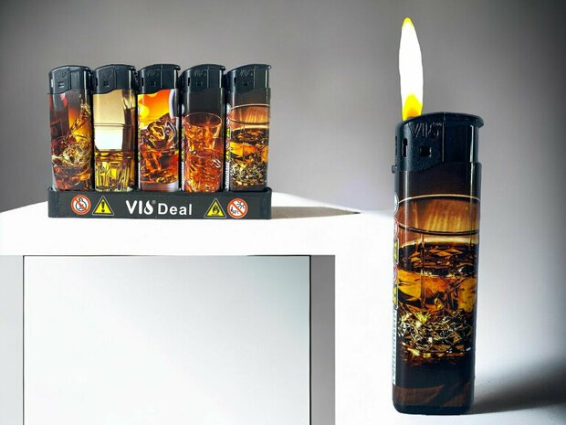 Click lighters 50 in tray refillable - Unilite lighter - ✓Dragon✓