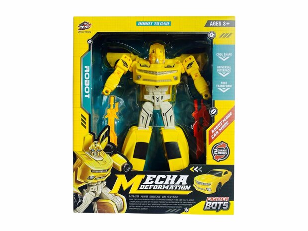 Transform Mecha Deformation - Robot + Auto 2 IN 1 - 26 cm