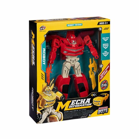 Transform Mecha Deformation - Robot + Auto 2 IN 1 - 26 cm R