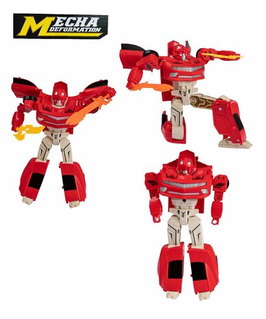 Transform Mecha Deformation - Robot + Auto 2 IN 1 - 26 cm R