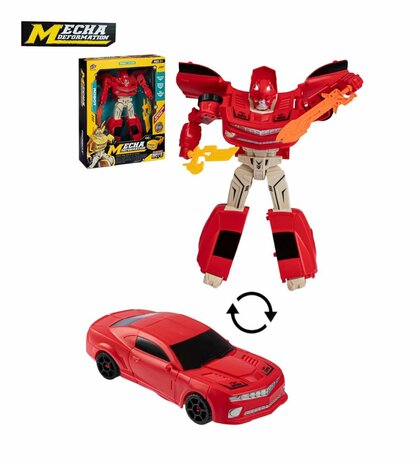 Transform Mecha Deformation - Robot + Auto 2 IN 1 - 26 cm R