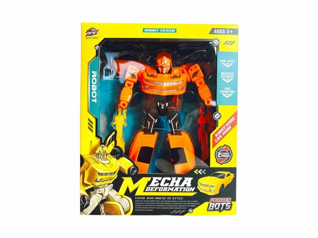 Transform Mecha Deformation - Robot + Auto 2 IN 1 - 26 cm o