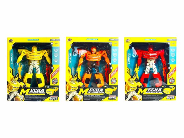 Transform Mecha Deformation - Robot + Auto 2 IN 1 - 26 cm R