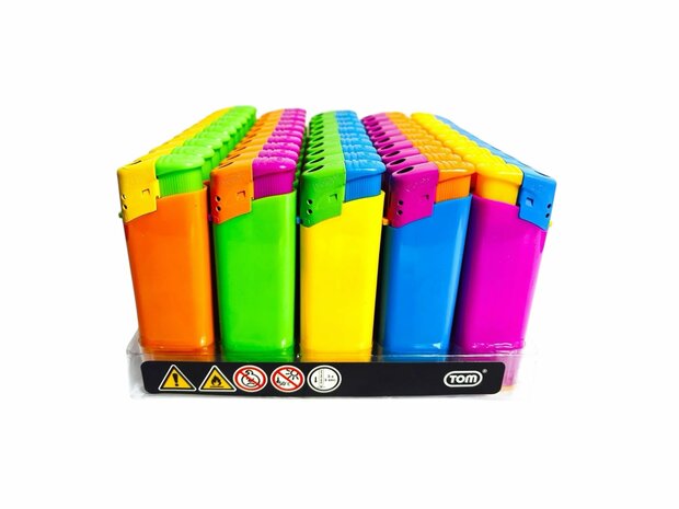 Feuerzeuge 50 St&uuml;ck - bedruckbares Feuerzeug - Harlekin - Klicksystem