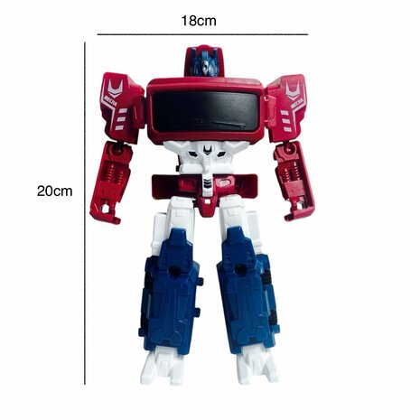 Transform Mecha Robots &ndash; 2in1 robot en auto - set van 2 stuks