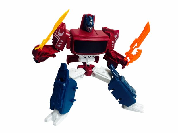 Transform Mecha Robots &ndash; 2in1 robot en auto - set van 2 stuks