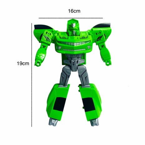Transform Mecha Robots &ndash; 2in1 robot en auto - set van 2 stuks