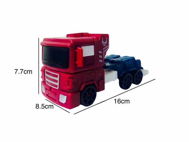 Transform Mecha Robots &ndash; 2in1 robot en auto - set van 2 stuks