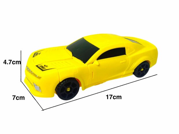 Transform Mecha Robots - 2in1 robot en auto - set van 2 stuks G