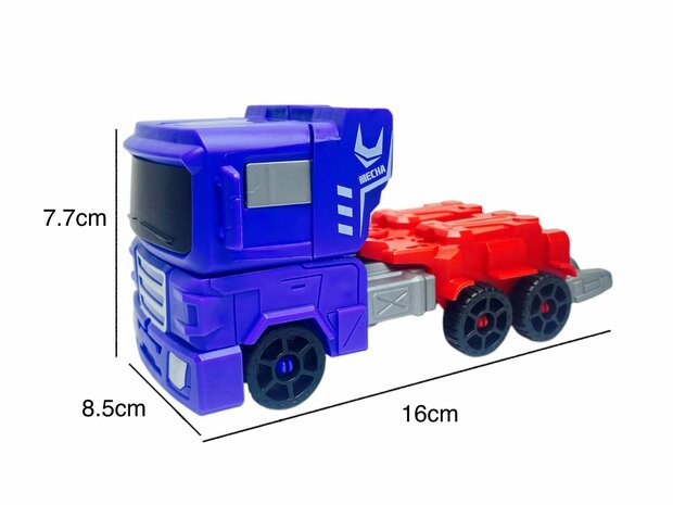Transform Mecha Robots - 2in1 robot en auto - set van 2 stuks G