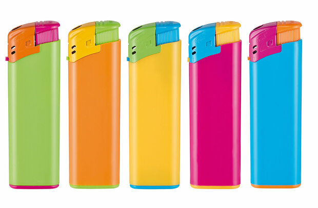 TOM&reg; - Aanstekers 50 Stuks - navulbaar Harlekin - bedrukbaar