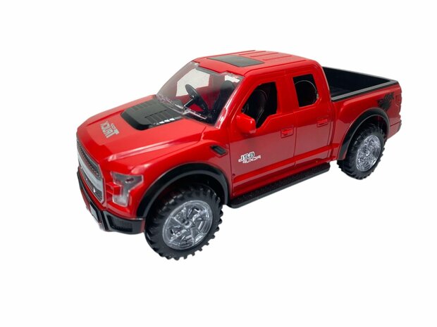 Pickup auto speelgoed - Super Max - acrobatisch beweging met licht en geluid (23.5 cm) R